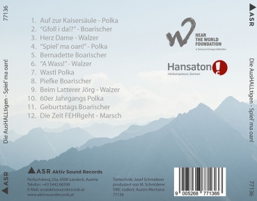 Die AusHALLtigen - Spiel' ma oan!