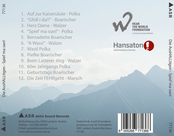 Die AusHALLtigen - Spiel' ma oan!